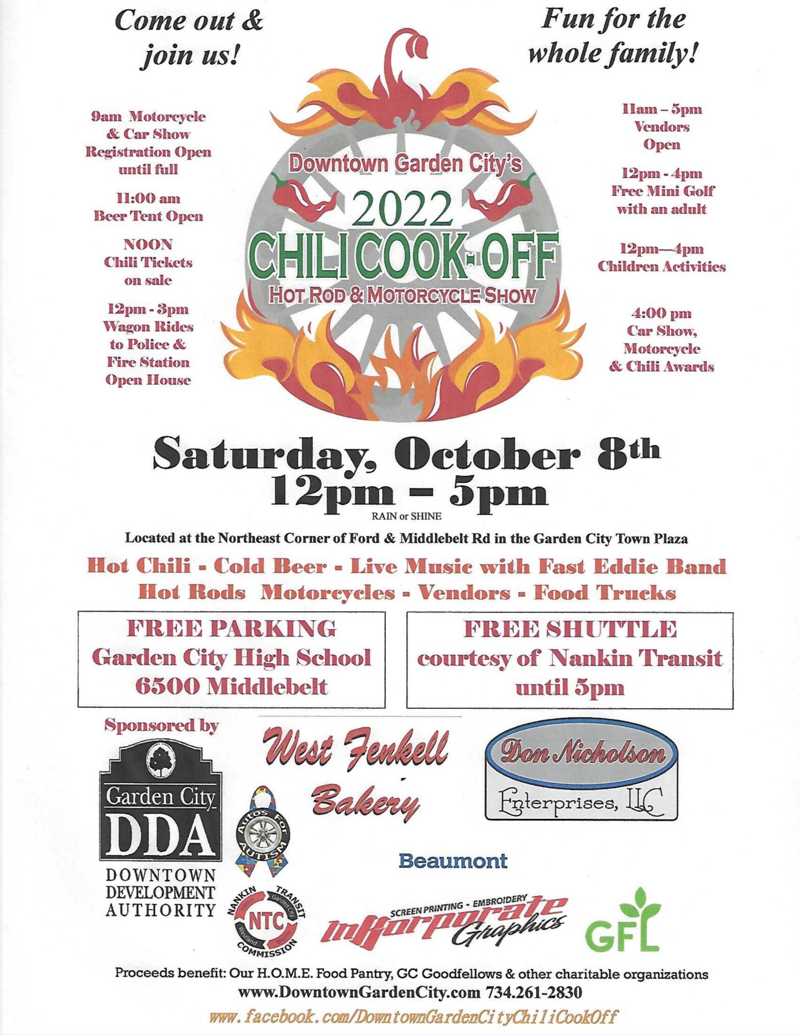 Downtown Garden City Chili CookOff Hot Rod & Motorcycle Show Cruis'n