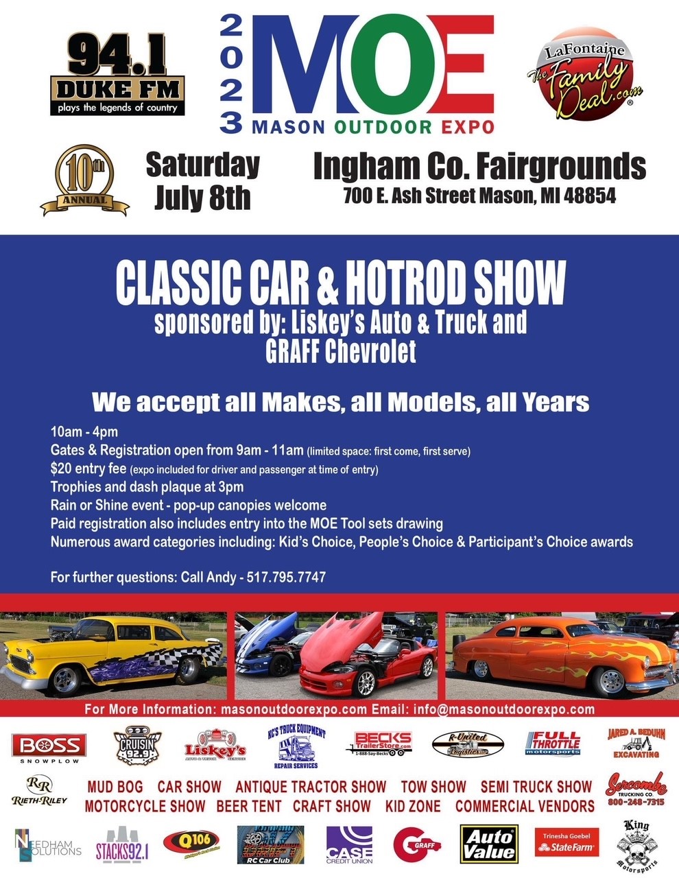 Mason Outdoor Expo Classic Car & HotRod Show Cruis'n Media